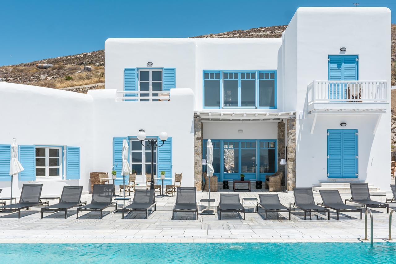 Capo Di Mykonos Resort Agios Ioannis Diakoftis Eksteriør bilde