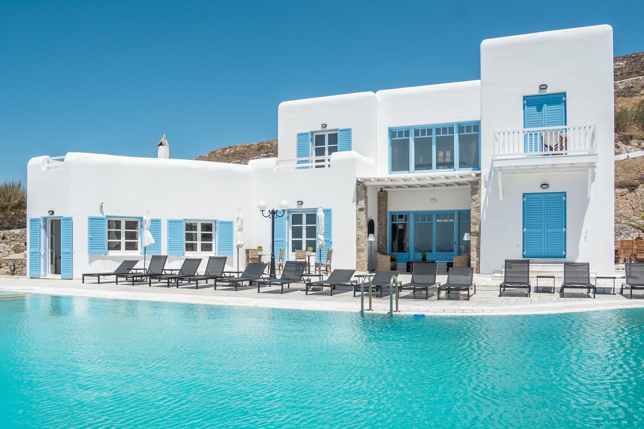 Capo Di Mykonos Resort Agios Ioannis Diakoftis Eksteriør bilde