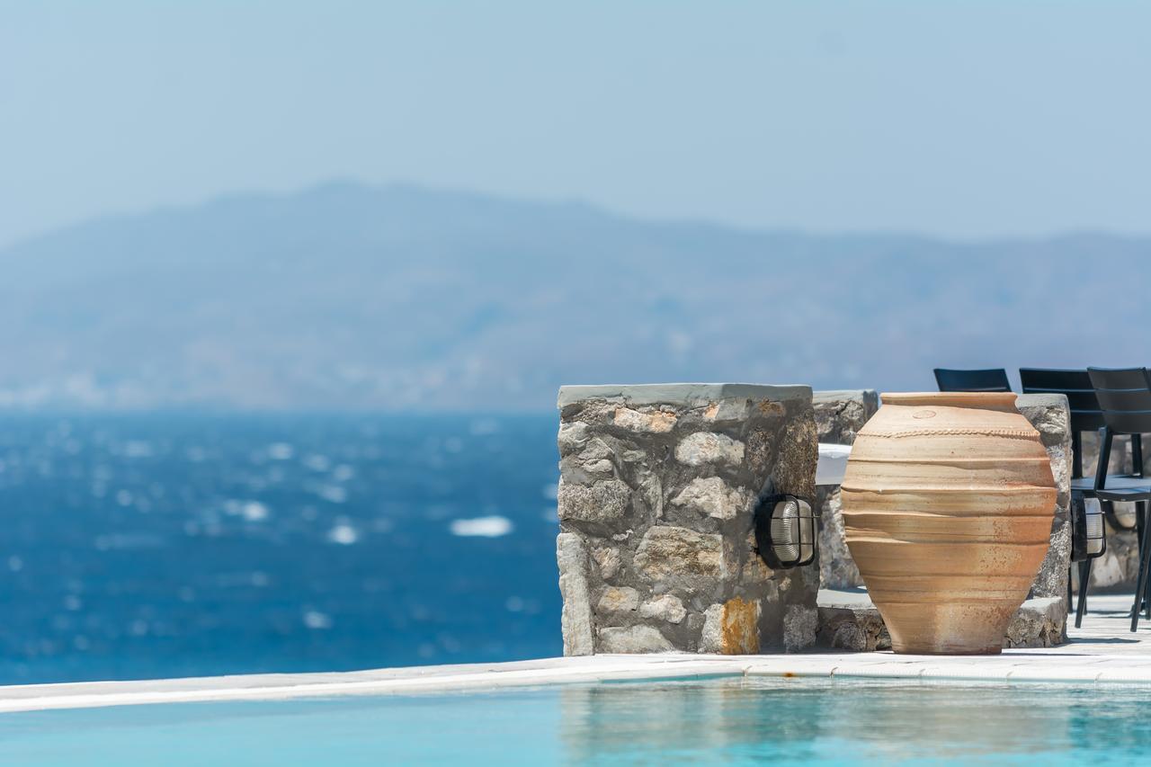Capo Di Mykonos Resort Agios Ioannis Diakoftis Eksteriør bilde