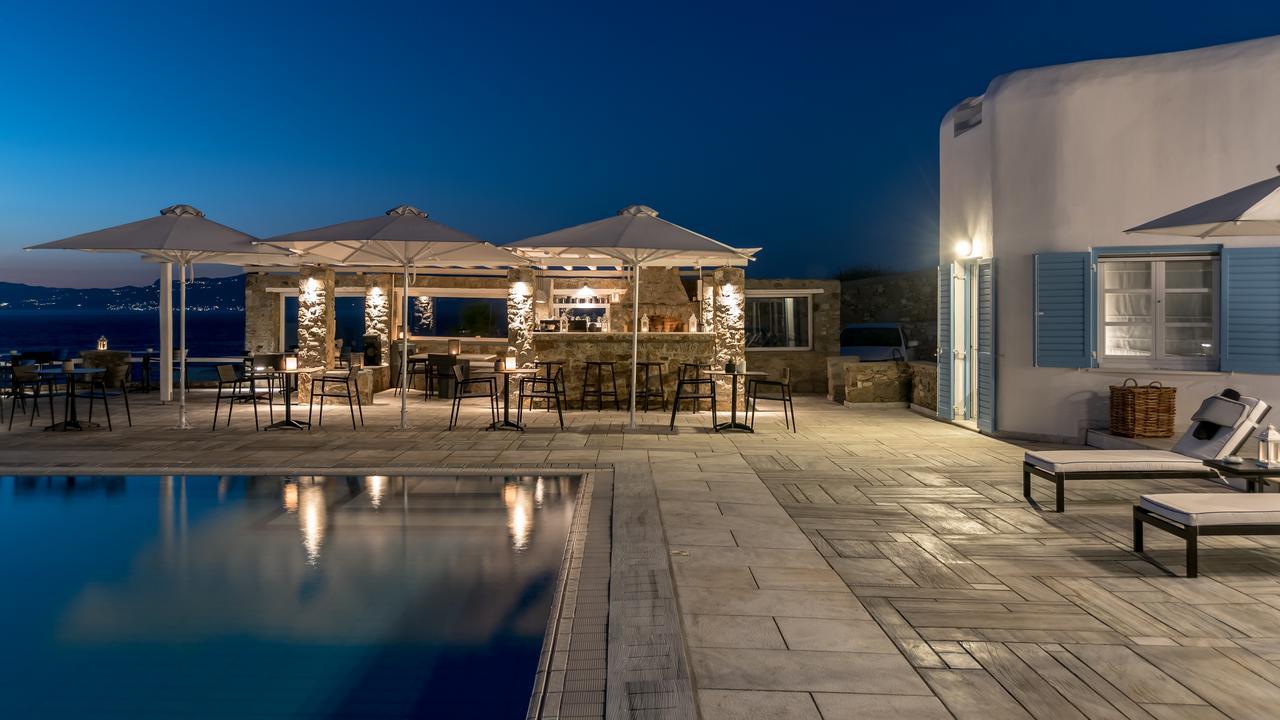 Capo Di Mykonos Resort Agios Ioannis Diakoftis Eksteriør bilde