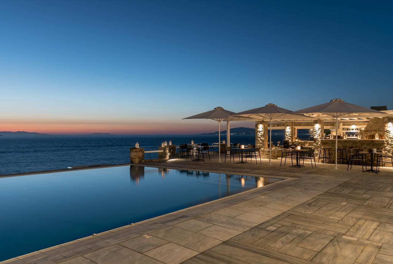 Capo Di Mykonos Resort Agios Ioannis Diakoftis Eksteriør bilde
