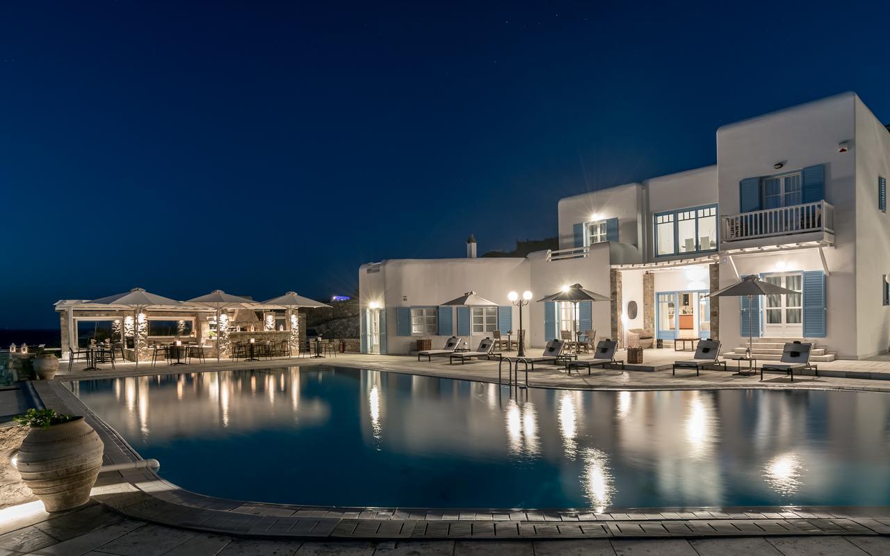 Capo Di Mykonos Resort Agios Ioannis Diakoftis Eksteriør bilde