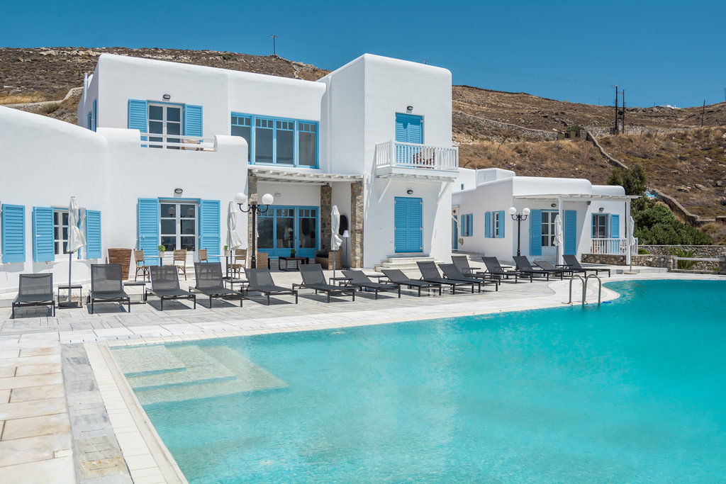 Capo Di Mykonos Resort Agios Ioannis Diakoftis Eksteriør bilde