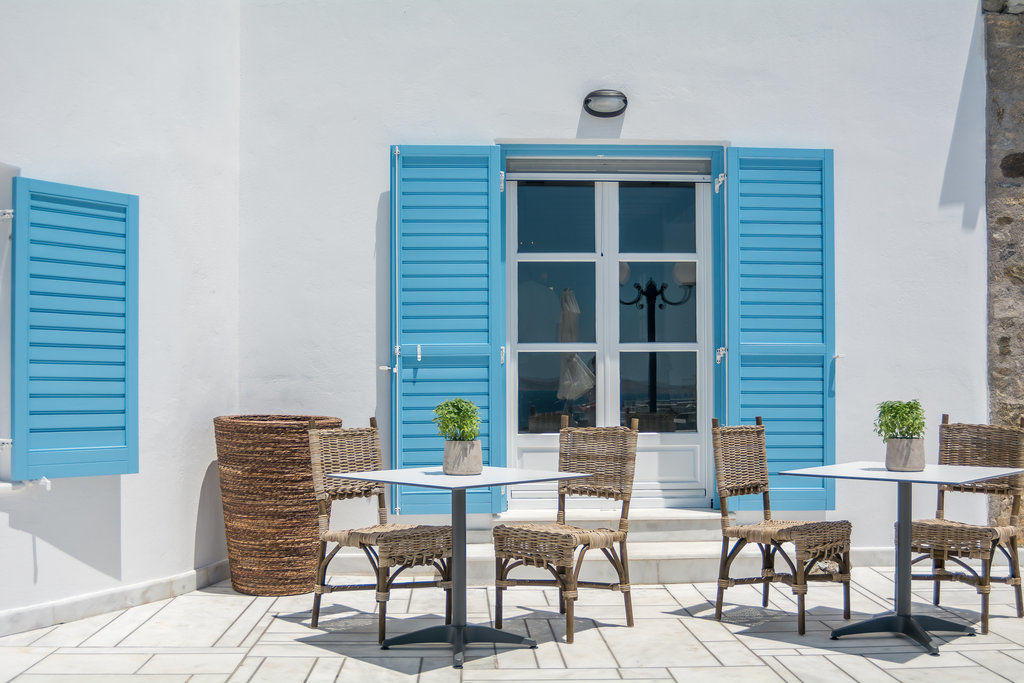 Capo Di Mykonos Resort Agios Ioannis Diakoftis Eksteriør bilde