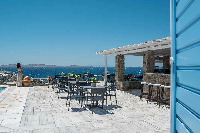 Capo Di Mykonos Resort Agios Ioannis Diakoftis Eksteriør bilde