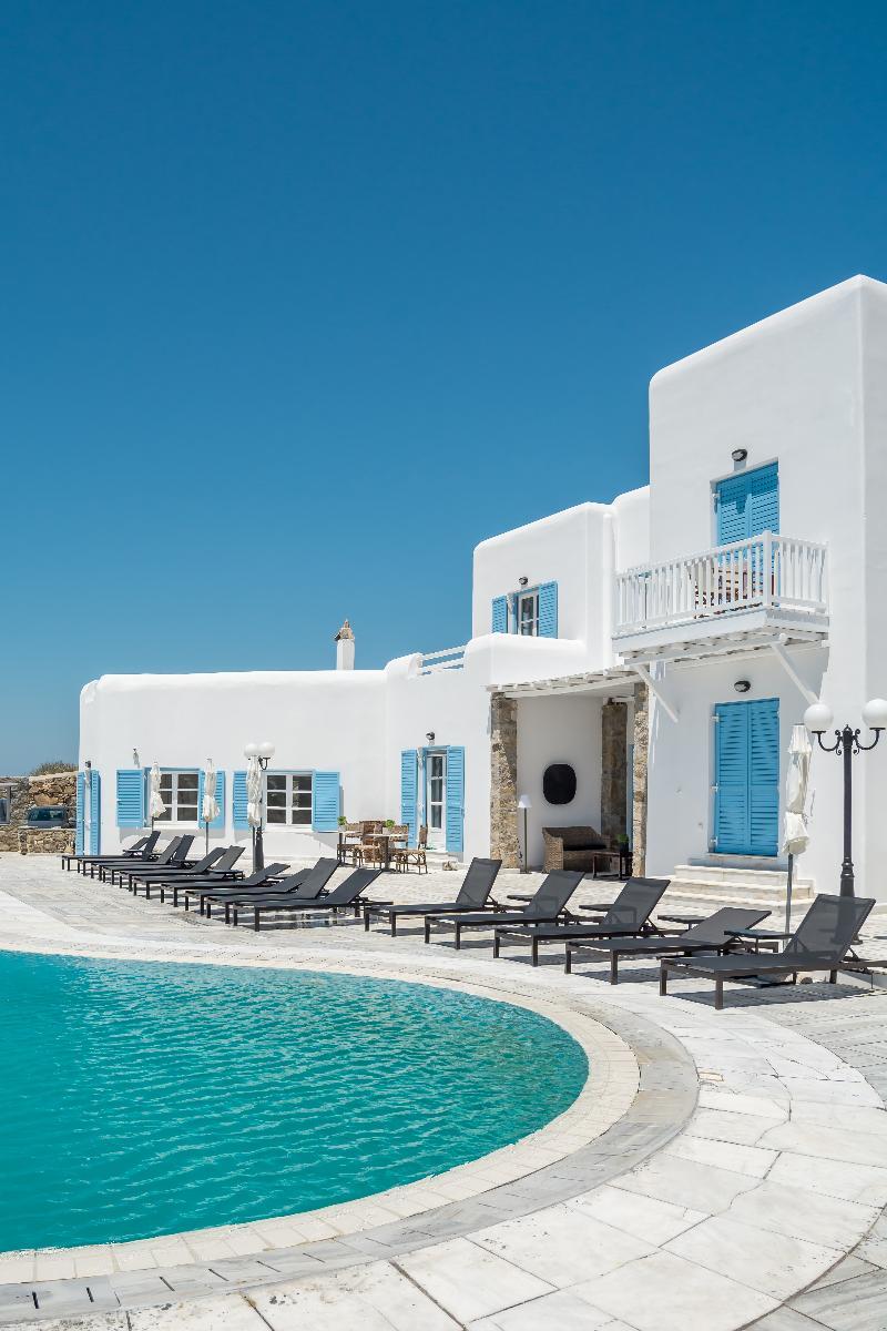 Capo Di Mykonos Resort Agios Ioannis Diakoftis Eksteriør bilde