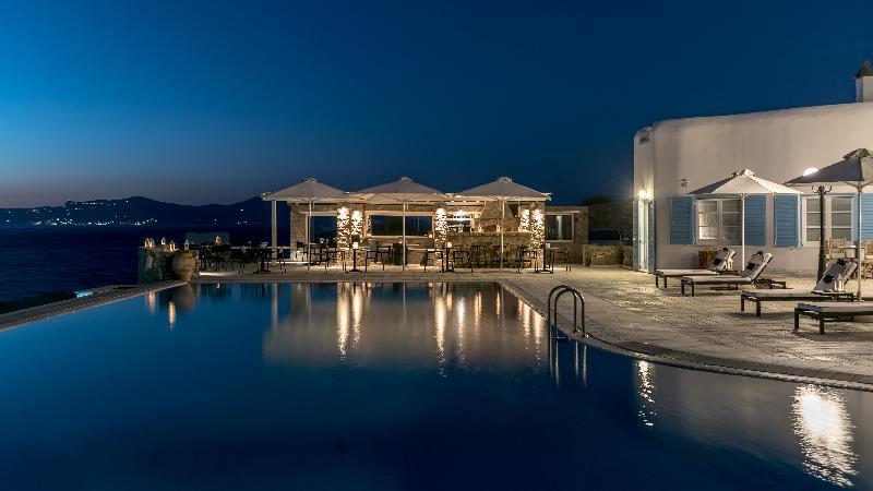Capo Di Mykonos Resort Agios Ioannis Diakoftis Eksteriør bilde